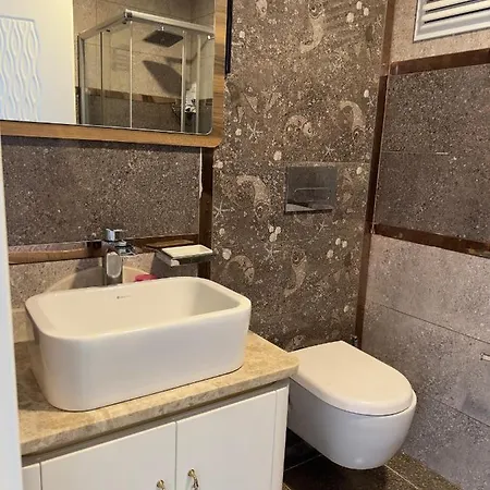 Duplex: Pool/gym/sauna & Sea View Apartamento Alanya
